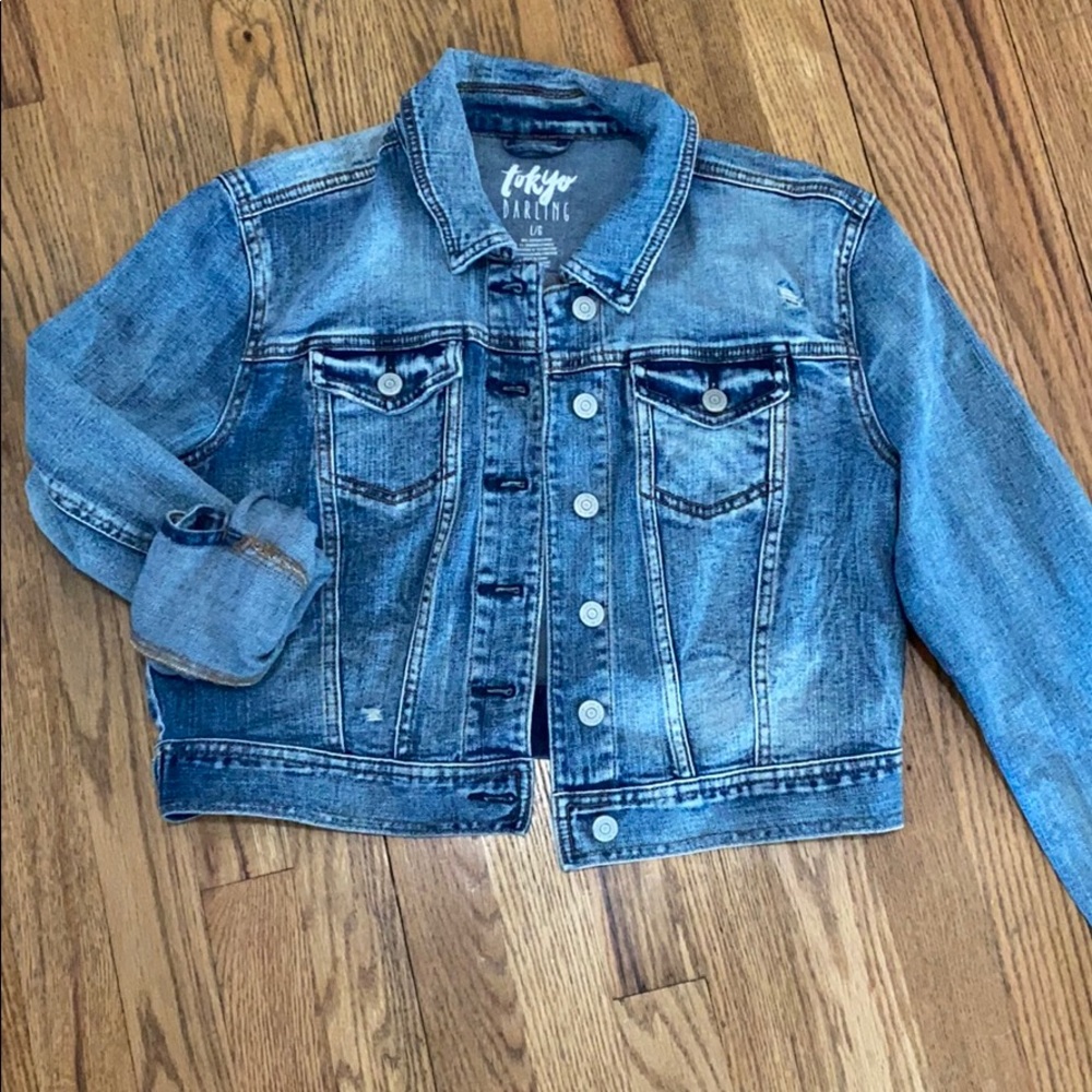 Cropped Jean Jacket